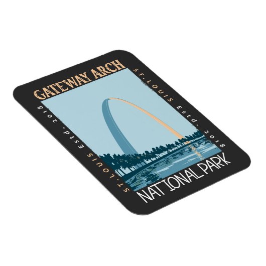 Gateway Arch Nationalpark erschüttert Magnet (Rechte Seite)