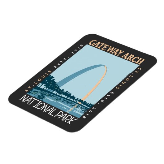 Gateway Arch Nationalpark erschüttert Magnet (Linke Seite)