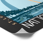 Gateway Arch Nationalpark erschüttert Poster (Ecke)