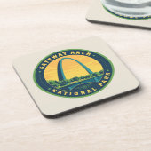 Gateway Arch Nationalpark Getränkeuntersetzer (Linke Seite)