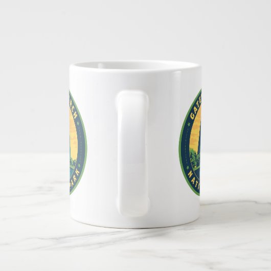 Gateway Arch Nationalpark Jumbo-Tasse (Rückseite)