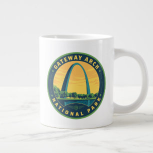 Gateway Arch Nationalpark Jumbo-Tasse