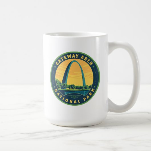 Gateway Arch Nationalpark Kaffeetasse (Rechts)