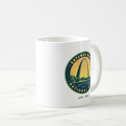Gateway Arch Nationalpark Kaffeetasse (VorderseiteRechts)