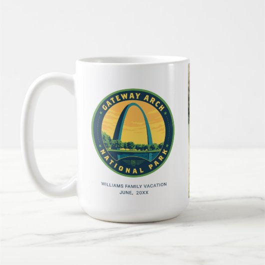 Gateway Arch Nationalpark Kaffeetasse (Links)