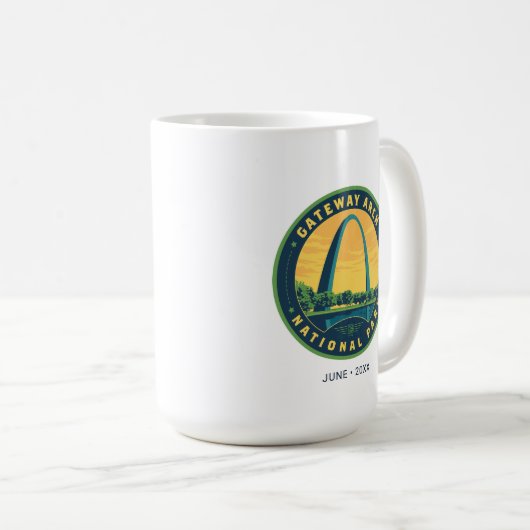Gateway Arch Nationalpark Kaffeetasse (VorderseiteRechts)