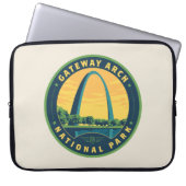 Gateway Arch Nationalpark Laptopschutzhülle (Vorderseite)