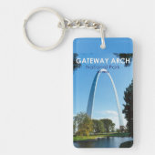 Gateway Arch Nationalpark Missouri Doppelseitig Schlüsselanhänger (Vorderseite)