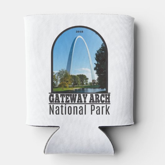 Gateway Arch Nationalpark Missouri Dosenkühler (Rückseite)