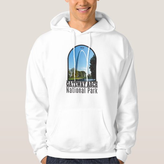 Gateway Arch Nationalpark Missouri Hoodie (Vorderseite)