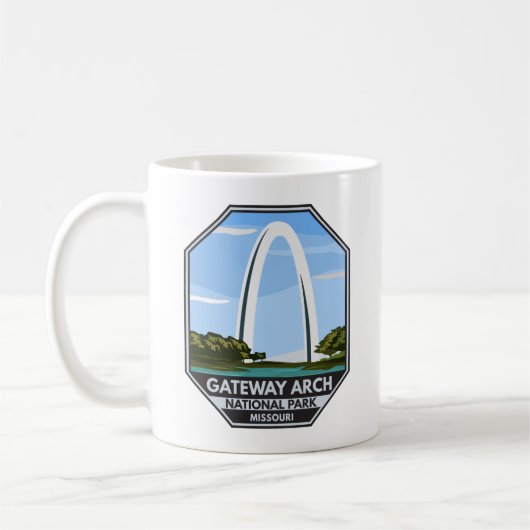 Gateway Arch Nationalpark Missouri Kaffeetasse (Links)