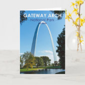 Gateway Arch Nationalpark Missouri Karte (Gelbe Blume)