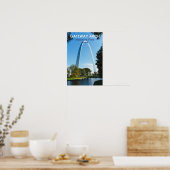 Gateway Arch Nationalpark Missouri Poster (Küche)