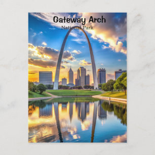 Gateway Arch Nationalpark Missouri Postkarte