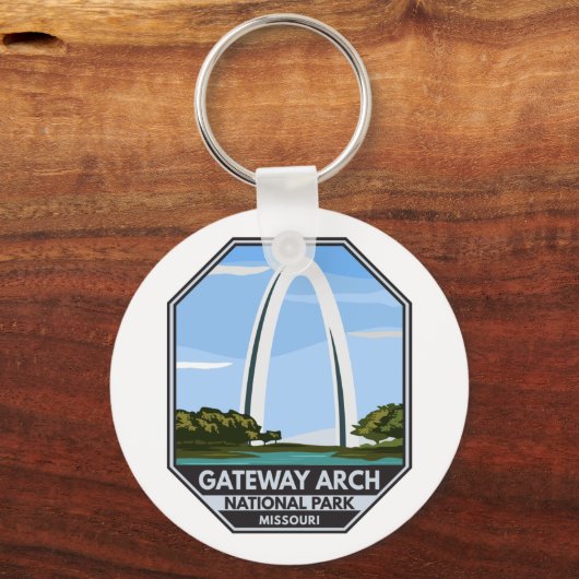 Gateway Arch Nationalpark Missouri Schlüsselanhänger (Vorderseite)