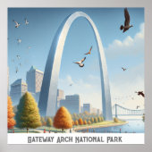 Gateway Arch Nationalpark Poster (Vorne)