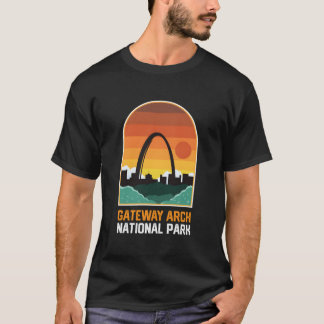 Gateway Arch Nationalpark-Stil T-Shirt