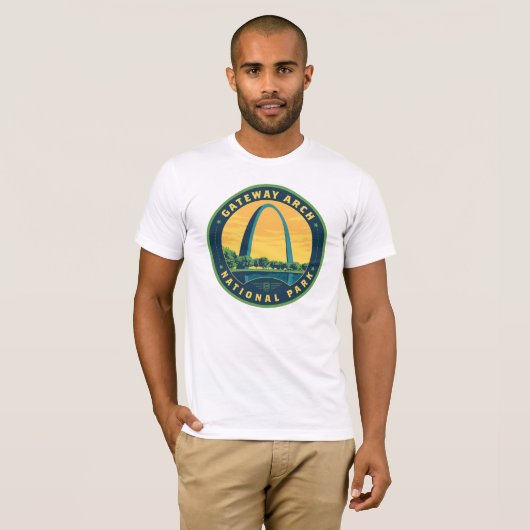 Gateway Arch Nationalpark T-Shirt (Vorne ganz)