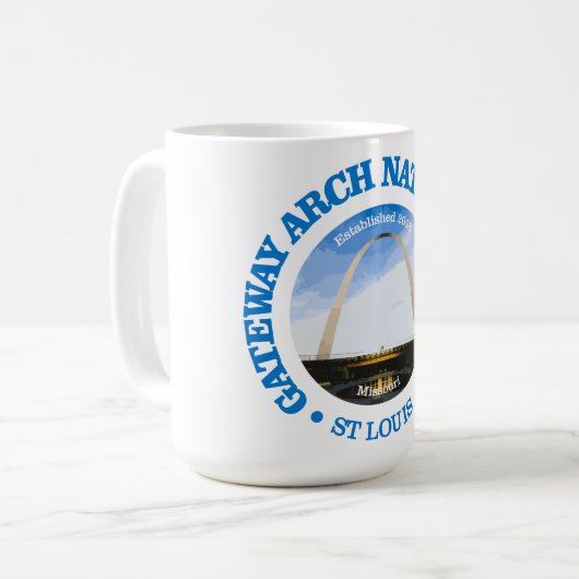 Gateway Arch NP2 Kaffeetasse (Vorderseite Links)