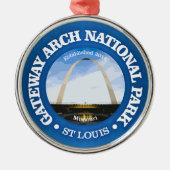 Gateway Arch NP2 Ornament Aus Metall (Vorne)