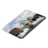 Gateway Arch, Old Courthouse, Runner, St. Louis Magnet (Linke Seite)