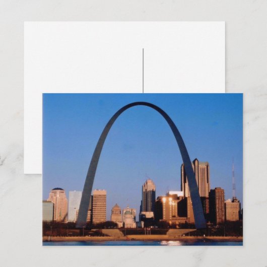 Gateway Arch Postcard Postkarte (Vorne/Hinten)