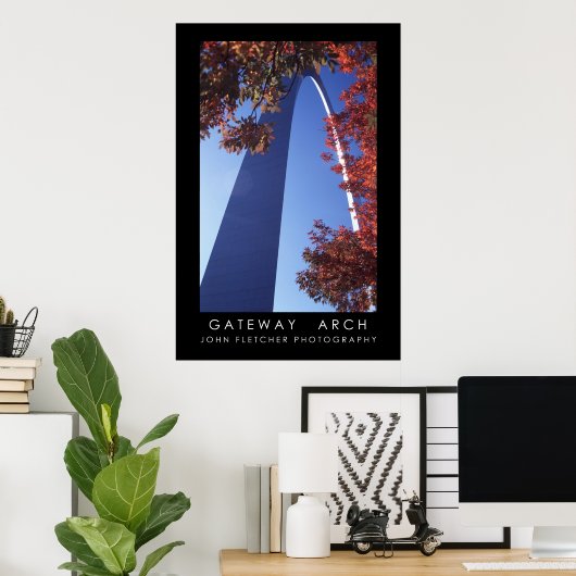 Gateway Arch Poster (Heimbüro)