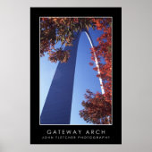 Gateway Arch Poster mit Grenzen (Vorne)