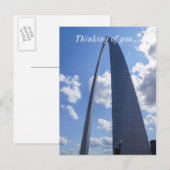 Gateway Arch Postkarte (Vorne/Hinten)