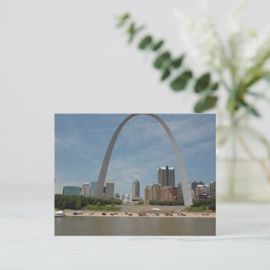 Gateway Arch Postkarte (Stehend Vorderseite)
