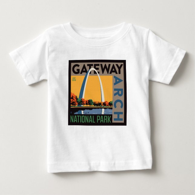 Gateway Arch | St. Louis, Missouri Baby T-shirt (Vorderseite)