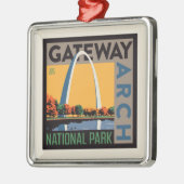 Gateway Arch | St. Louis, Missouri Ornament Aus Metall (Links)