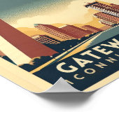 Gateway Arch - St. Louis, Missouri Poster (Ecke)