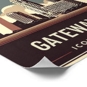 Gateway Arch - St. Louis, Missouri Poster (Ecke)