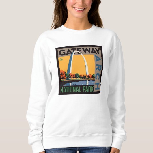Gateway Arch | St. Louis, Missouri Sweatshirt (Vorderseite)