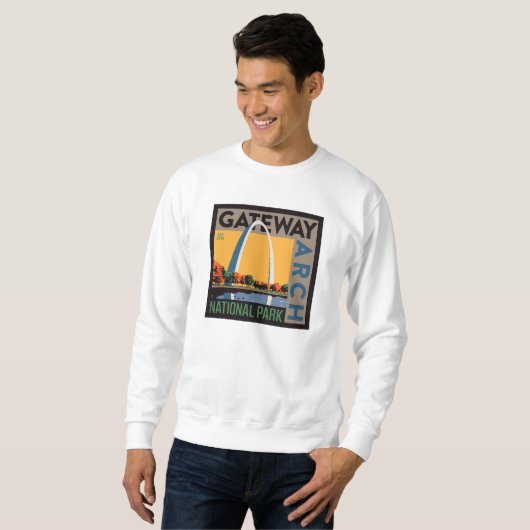 Gateway Arch | St. Louis, Missouri Sweatshirt (Vorne ganz)