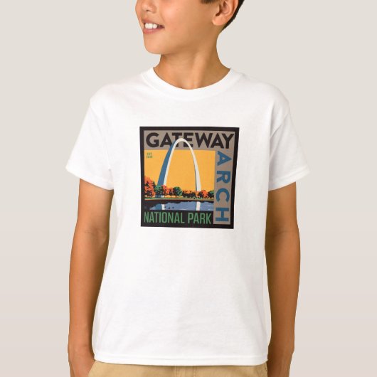 Gateway Arch | St. Louis, Missouri T-Shirt (Vorderseite)