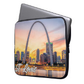 Gateway Arch, St. Louis, Missouri, USA Laptopschutzhülle (Vorderseite Links)