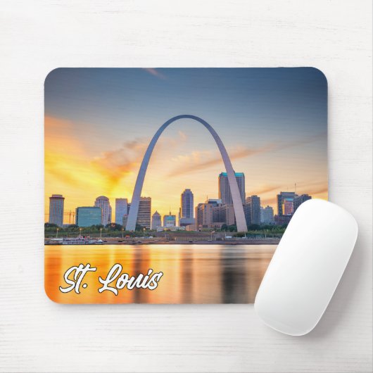 Gateway Arch, St. Louis, Missouri, USA Mousepad (Mit Mouse)