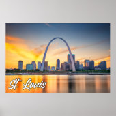 Gateway Arch, St. Louis, Missouri, USA Poster (Vorne)