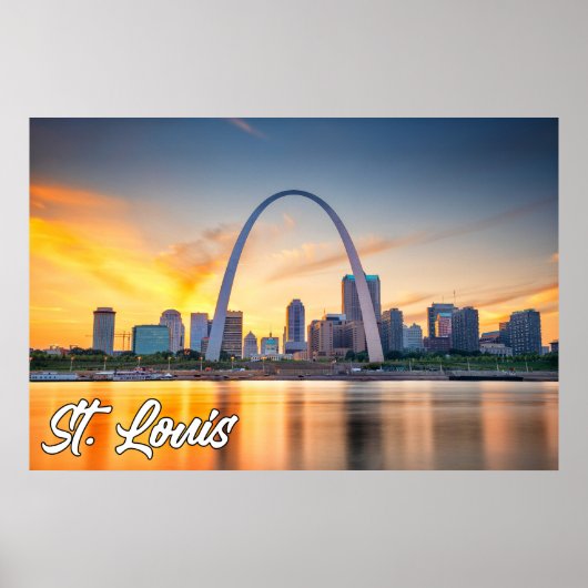 Gateway Arch, St. Louis, Missouri, USA Poster (Vorne)