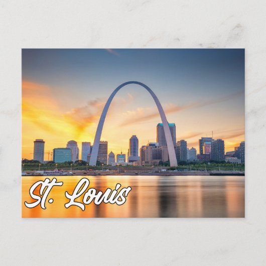 Gateway Arch, St. Louis, Missouri, USA Postkarte (Vorderseite)