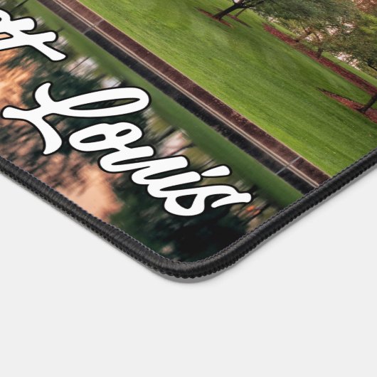 Gateway Arch, St. Louis, Missouri, USA Schreibtischunterlage (Ecke)