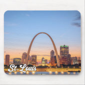Gateway Arch, St. Louis, Missouri, Vereinigte Staa Mousepad (Vorne)