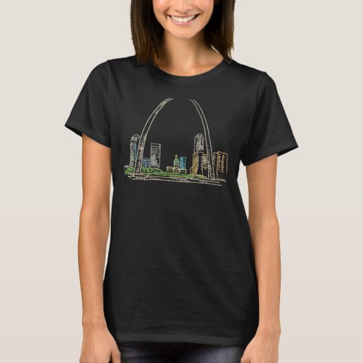 Gateway Arch St Louis T-Shirt (Vorderseite)