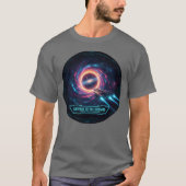 Gateway Cosmos Black Hole Sci-Fi T-Shirt (Vorderseite)