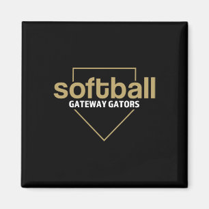 Gateway Gators Softll Heimplatte Magnet