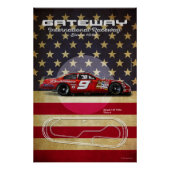 Gateway International Raceway Poster (Vorderseite)