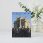 Gateway Mumbai Postkarte (Stehend Vorderseite)
