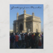 Gateway Mumbai Postkarte (Vorderseite)
